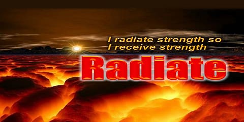 I Radiate Strength I Receive Strength